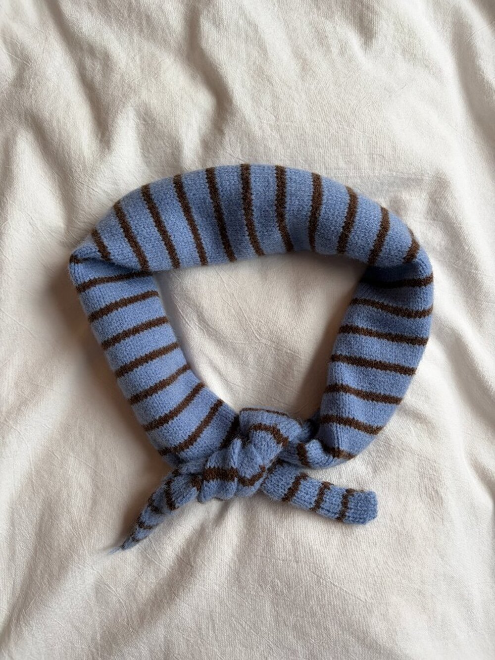 Bandana Knit Neck Scarf
